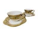Ver imagem 2 de Aparelho de Jantar 62 Peças em Porcelana com Arabescos