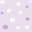 Ver imagem 2 de Papel de Parede Infantil Nuvem Menina