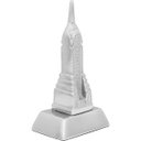 Ver imagem 2 de HOME&CO TOURISM ADORNO 17x9x7cm ALUMÍNIO PRATA EMPIRE STATE