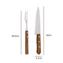 Ver imagem 4 de Kit Garfo e Faca para Churrasco - Simonaggio