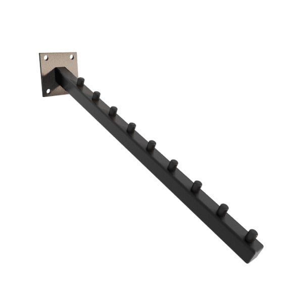 Pendurador Comac modelo fixo quadrado inclinado Preto - 1