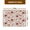 Toalha Mesa Plástica Térmica Barista 12 Lugar 1,40x3,50 - 7