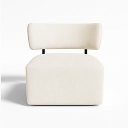 Poltrona Decorativa Orgânica Maya Bouclê - Pallazio - 3