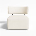 Ver imagem 3 de Poltrona Decorativa Orgânica Maya Bouclê - Pallazio