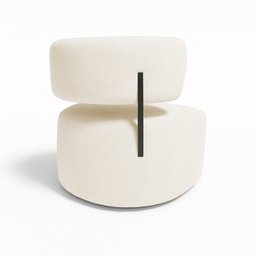 Poltrona Decorativa Orgânica Maya Bouclê - Pallazio - 4