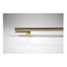 Puxador Porta Living Gold Zen Duplo 30cm Dourado Brilh 300mm - 5