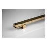 Puxador Porta Living Gold Zen Duplo 30cm Dourado Brilh 300mm - 2