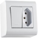 Ver imagem 3 de Caixa de Sobrepor 1 Interrup 10a 250v 1 Tomada 2p+t 10a 250v