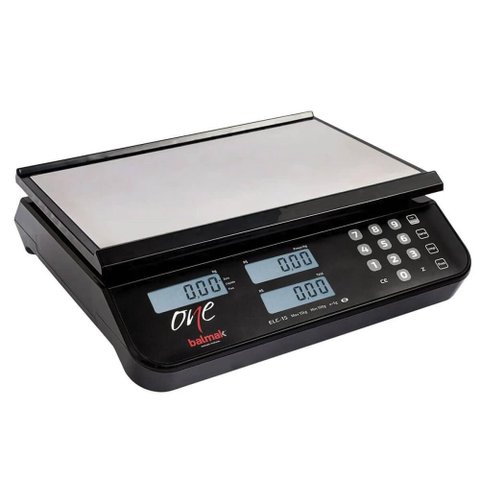 Balança Digital Comercial Balmak One Elco-15 Cap 15kg/5g com Bateria Display Lcd Pa1531