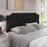 Cabeceira Kelly de Cama Box Queen 1,60:preto - 5