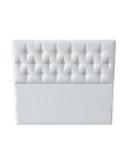Ver imagem 1 de Cabeceira para Cama Box Casal em Corino Branco