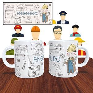 Caneca Personalizada Profissão Engenheiro