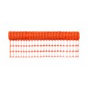 Ver imagem 1 de Tela Tapume Guarda Corpo Laranja 1,20mx50m Laranja Alma Textil