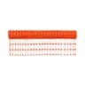 Tela Tapume Guarda Corpo Laranja 1,20mx50m Laranja Alma Textil - 1