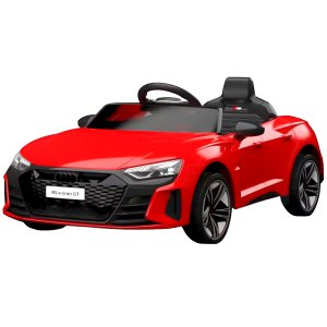Mini Carro Elétrico Infantil Audi Etron Gt Bateria 6v Motorizado Controle Importway Bw-273 Vermelho