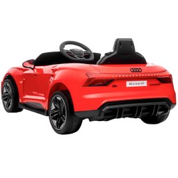 Mini Carro Elétrico Infantil Audi Etron Gt Bateria 6v Motorizado Controle Importway Bw-273 Vermelho - 5