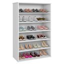 Ver imagem 2 de Kit 03 Sapateiras Laís 5 Prateleiras MDF-MDP 72cm Branco Abmaza