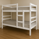 Ver imagem 1 de Beliche Barreto Lonçarcci com Colchões D33 Premium Cor:branco