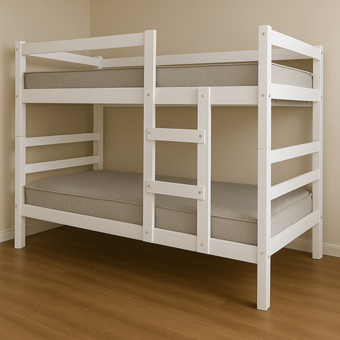 Beliche Barreto Lonçarcci com Colchões D33 Premium Cor:branco