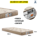 Ver imagem 7 de Beliche Barreto Lonçarcci com Colchões D33 Premium Cor:branco