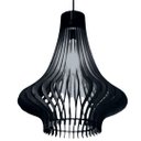 Ver imagem 1 de Luminária Teto tipo Pendente AQUILA MDF - Completa - Cor: Preta