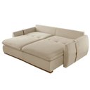 Ver imagem 4 de Sofá Cama Retrátil e Reclinável Inova 270 Cm Braço 15 Cm Meu Sofá Online