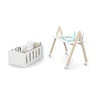 Berço Mini Sissi Matic Mdf Branco Natural Prático e Versátil Infantil - 2