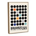 Ver imagem 1 de Quadro Decorativo Bauhaus 1923 Sepia com Moldura Filete