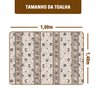 Toalha Mesa Plástica Térmica Roça Bg 2 Lugares 1,00x1,40 - 5