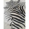 Tapete de Couro Natural  Zebra 1,90x1,80m - 1