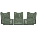 Ver imagem 1 de 3 Poltronas Texas em Alumínio Pintura Marrom Corda Náutica Trama Original