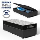 Ver imagem 3 de Cama Box Baú com Colchão de Espuma D45 Ortobom Airtech 150 D45 Solteiro 88cm