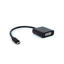 Ver imagem 1 de Cabo Adaptador Dvi Fio Usb-c M Adp-301bk Preto - Plus Cable