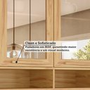 Ver mais imagens de Cozinha Modulada Compacta 4 Peças 12 Portas MDF 270cm Malta Espresso Móveis