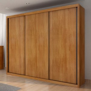 Guarda Roupa Amsterdã 3 Portas 6 Gavetas Clic Móveis