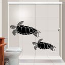 Ver imagem 1 de Adesivo de Parede para Banheiro Tartaruga-Enorme 190x98cm