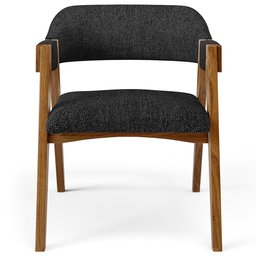 Mesa de Jantar Redonda Cora 120cm Off White M04 com 04 Cadeiras Living Suran Linho Chumbo - Lyam Lya - 4
