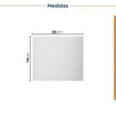 Ver imagem 2 de Rodapés para Balcão de Cozinha Planejada 20cm Ipanema CabeCasa MadeiraOriginals Branco