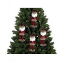 Ver imagem 3 de Jogo Papai Noel Pendente Pelúcia Xadrez 29cm 6 Peças