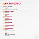 Ver mais imagens de Mesa Sala de Jantar Carol 180cm e 6 Cadeiras Safira Moderna Turim / Off White / Imbuia