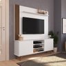 Home7 Para Tv Até 60 Pol. 2 Portas Crm Branco/madeirado - 3