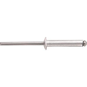 Rebite Repuxo De Alumínio 3,2x16,0mm Mandril Aço Com 100 Peç