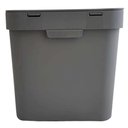 Ver imagem 1 de Kit Dispenser de Detergente Lixeira 4,7l Escorredor de Louça Chumbo Organizadores de Pia Cozinha