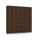 Ver imagem 1 de Guarda Roupa Berlim 8 Portas 3 Gavetas Vila Rica