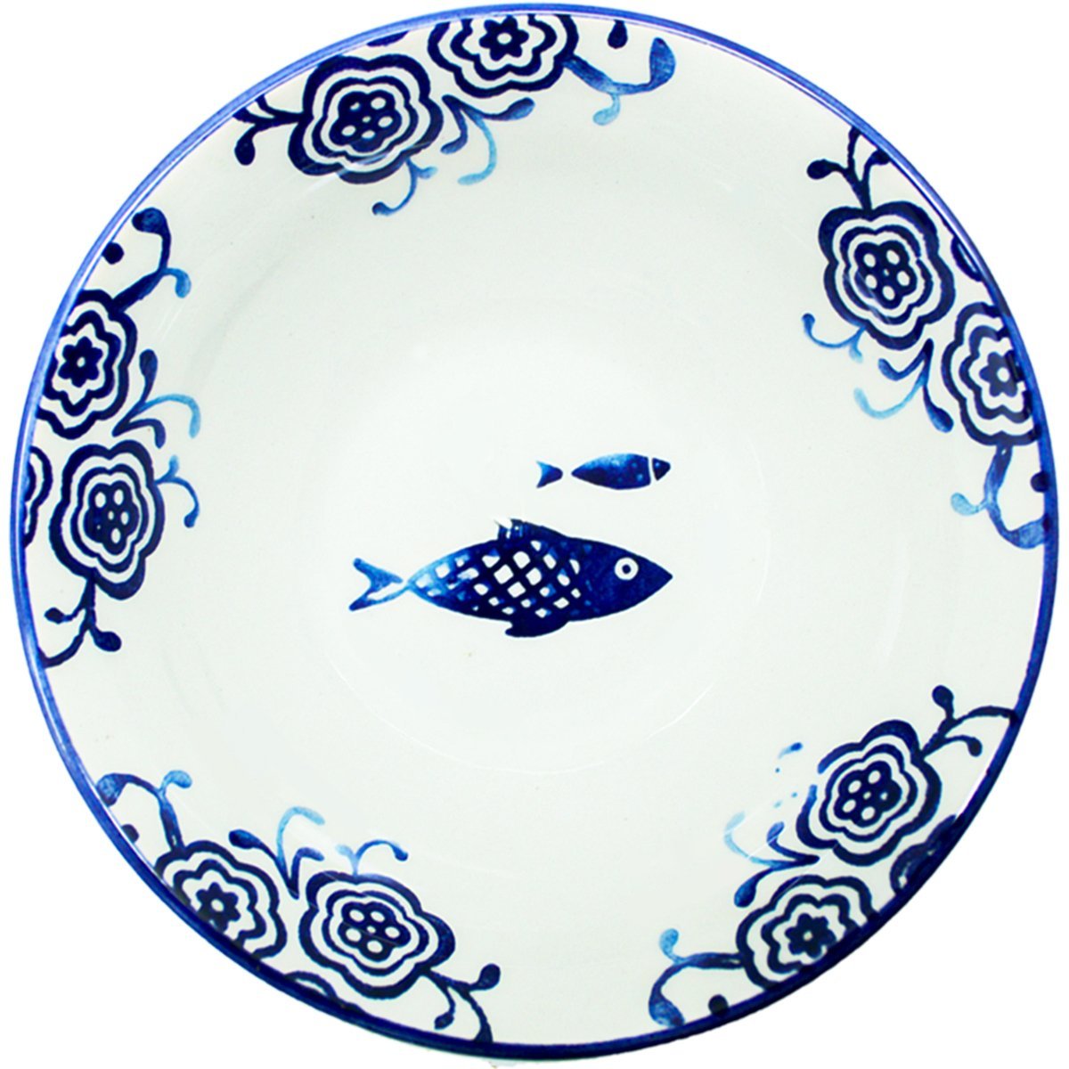 Kit 6 Tigela Sobremesa Bowl Peixe Praia Oceano Náutico 300ml - 3