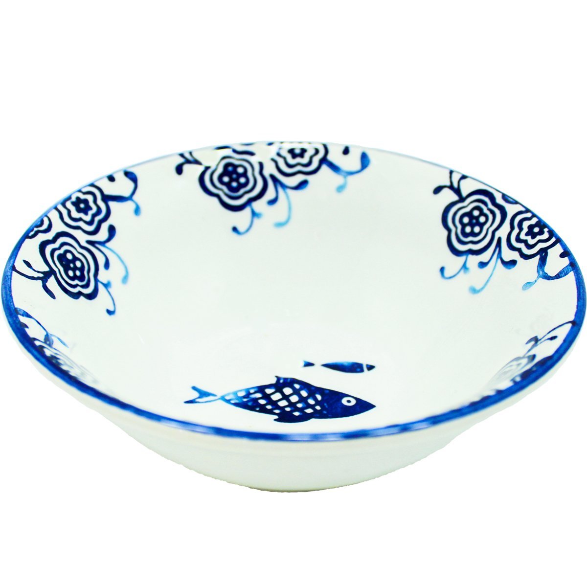 Kit 6 Tigela Sobremesa Bowl Peixe Praia Oceano Náutico 300ml - 2