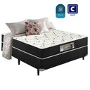 Ver imagem 3 de Cama Box Conjugado casal 138x188 Mola Ensacada C/ Borda Perimetral