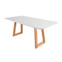 Ver imagem 3 de Conjunto de Mesa Arka 2,00m com 6 Cadeiras Arka - Mdf Laminado e Madeira Maciça - Távoli Decor