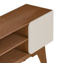 Ver imagem 5 de Rack para Tv até 65 Polegadas Duetto 2 Portas Cinamomo/off White - Artely Móveis