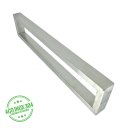 Ver imagem 1 de Puxador Stanfer Duplo Sorrento Inox 304 Escovado - 60 Cm - Ref 731.